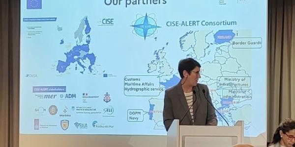CISE-ALERT project presented during CERIS thematic Workshop on Innovation for maritime situational awareness and maritime security