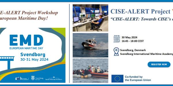 Join the CISE-ALERT Workshop at the European Maritime Day!
