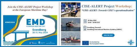 Join the CISE-ALERT Workshop at the European Maritime Day!