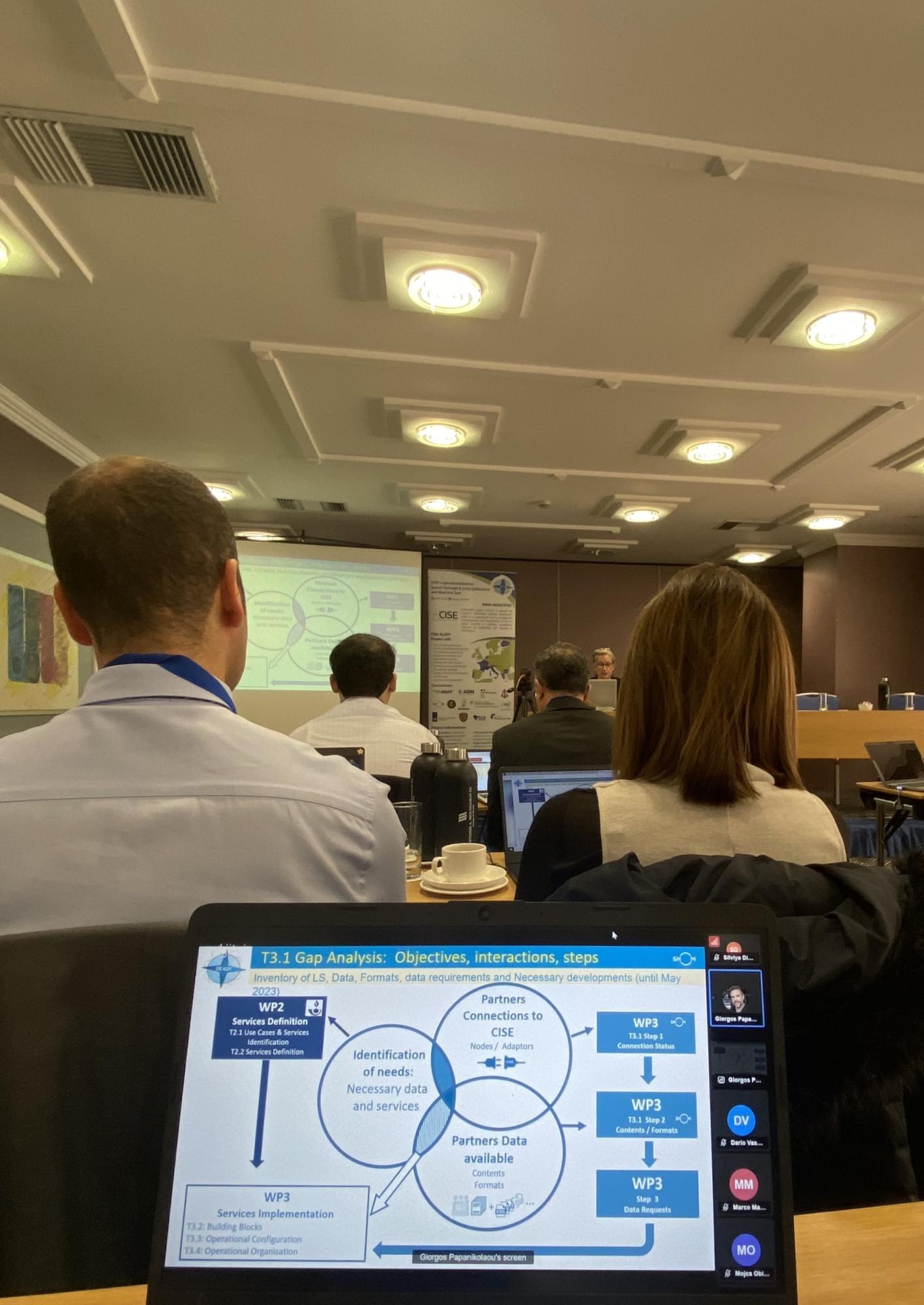 1st Review Meeting and 3rd Consortium Meeting of Project CISE-ALERT