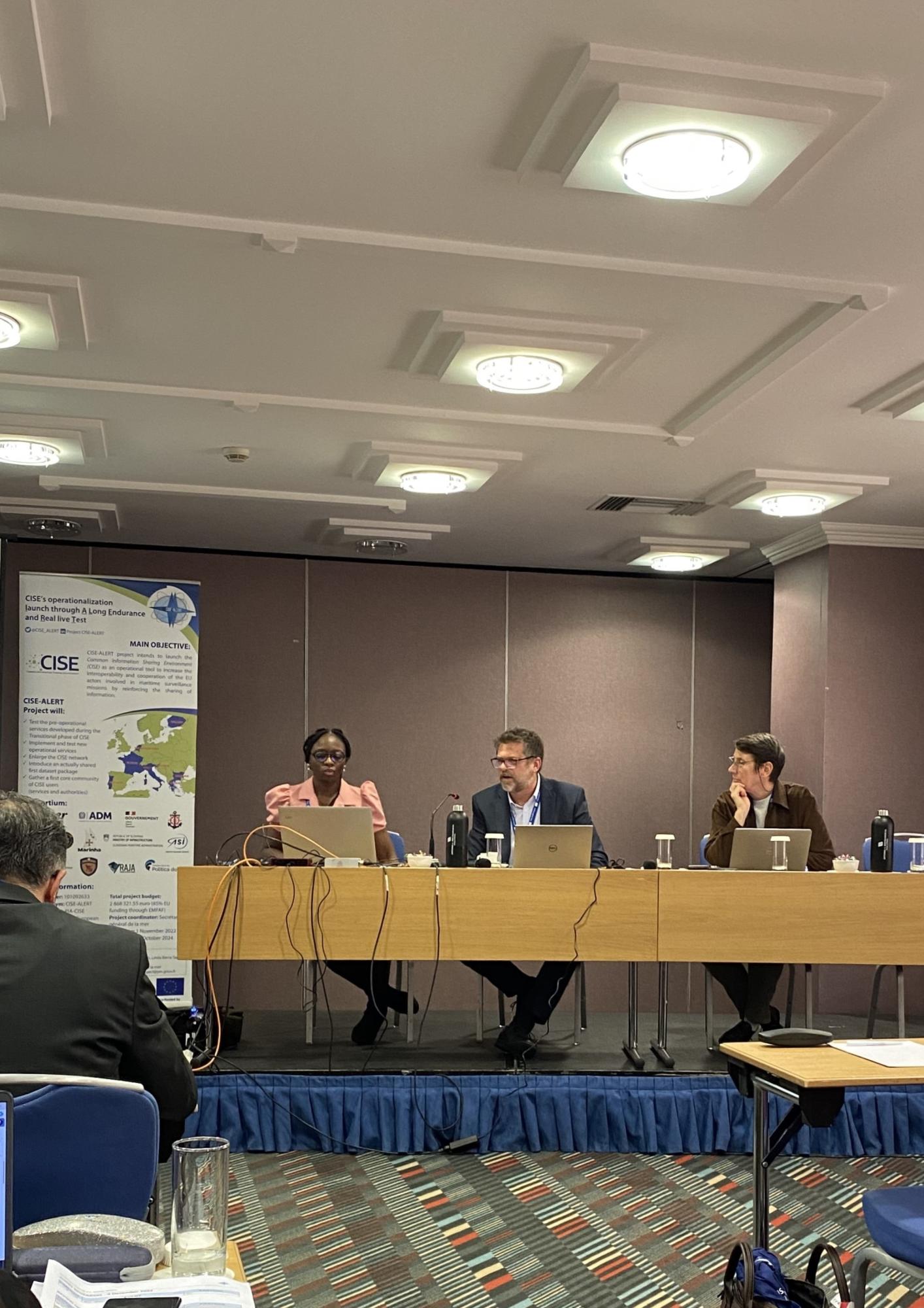1st Review Meeting and 3rd Consortium Meeting of Project CISE-ALERT