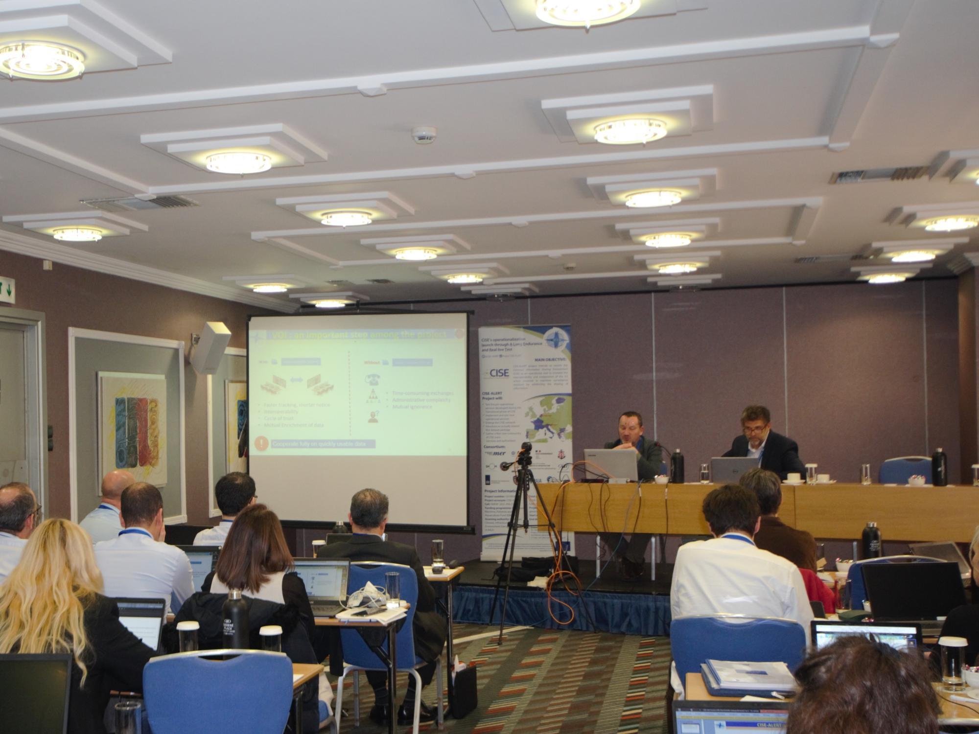 1st Review Meeting and 3rd Consortium Meeting of Project CISE-ALERT