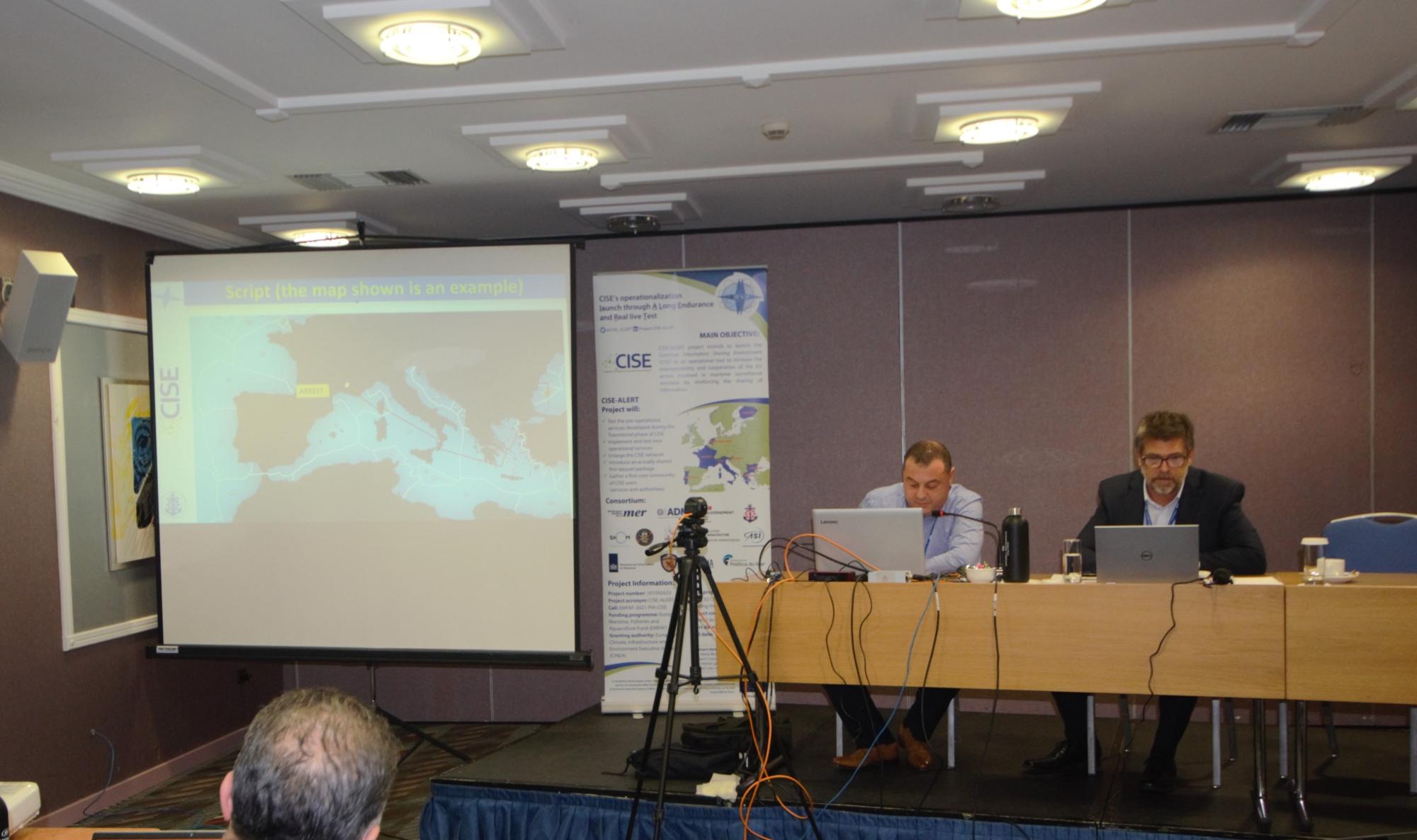 1st Review Meeting and 3rd Consortium Meeting of Project CISE-ALERT