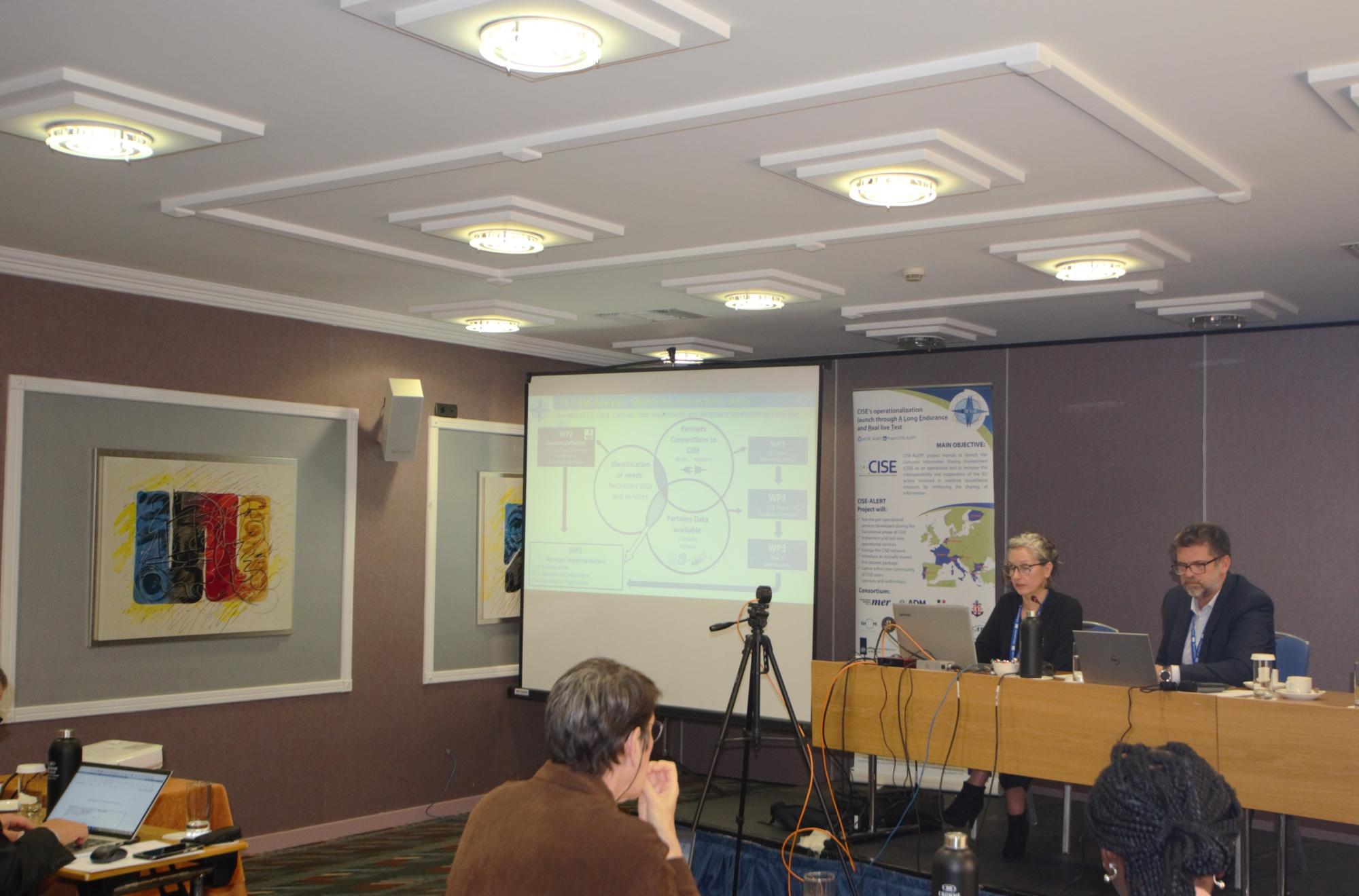 1st Review Meeting and 3rd Consortium Meeting of Project CISE-ALERT