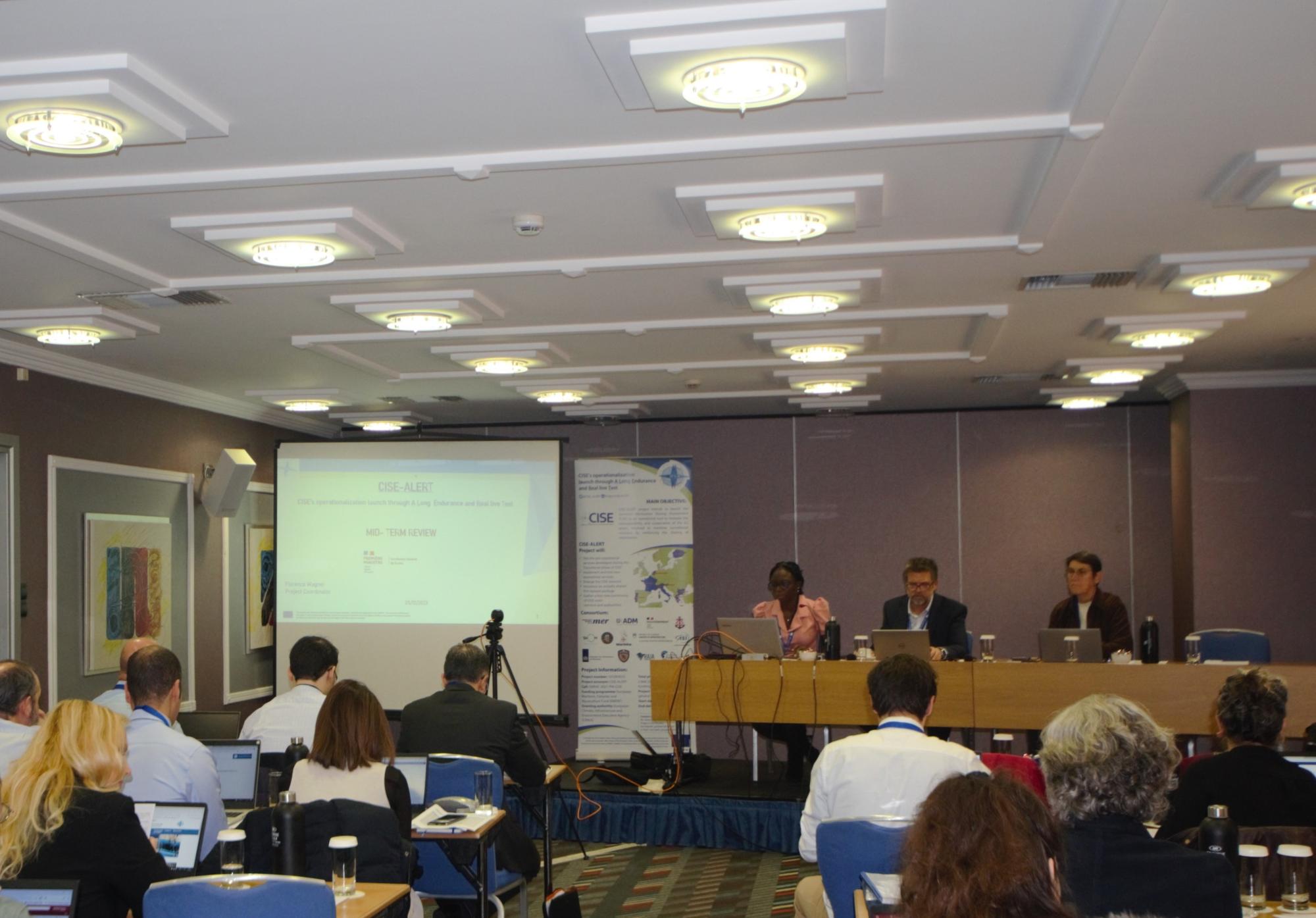 1st Review Meeting and 3rd Consortium Meeting of Project CISE-ALERT
