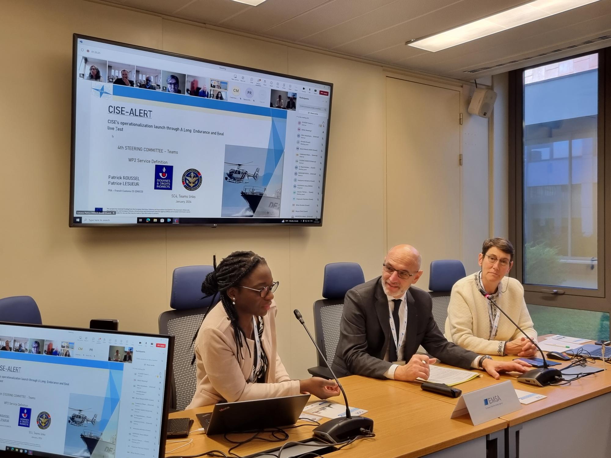 4th Steering Committee Meeting of the CISE-ALERT Project