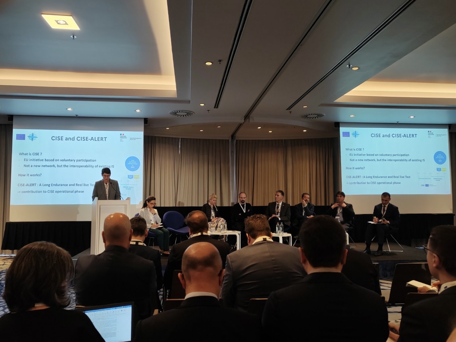 CISE-ALERT project presented during CERIS thematic Workshop on Innovation for maritime situational awareness and maritime security