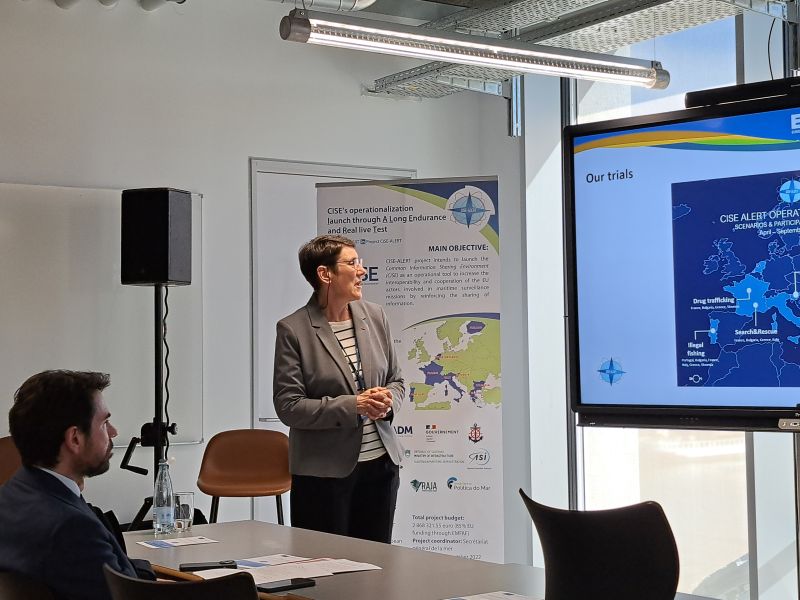 Project CISE-ALERT organized an interactive CISE Workshop “CISE-ALERT: towards CISE’s operationalization” during the European Maritime Day 2024