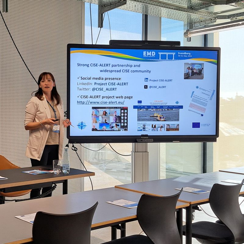 Project CISE-ALERT organized an interactive CISE Workshop “CISE-ALERT: towards CISE’s operationalization” during the European Maritime Day 2024