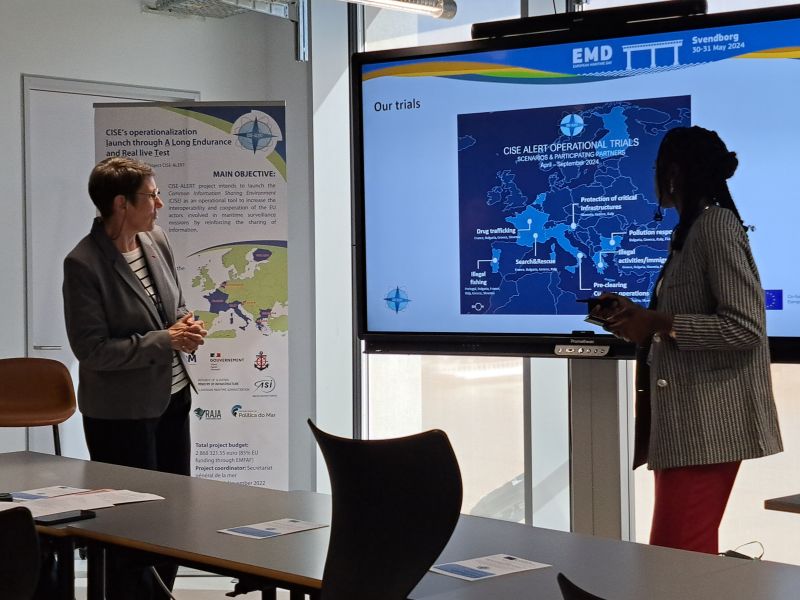 Project CISE-ALERT organized an interactive CISE Workshop “CISE-ALERT: towards CISE’s operationalization” during the European Maritime Day 2024
