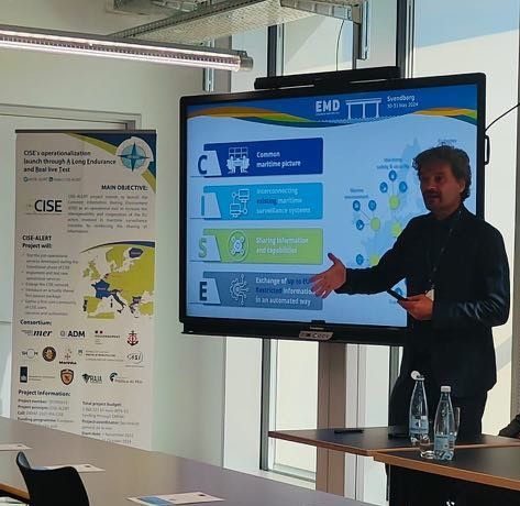 Project CISE-ALERT organized an interactive CISE Workshop “CISE-ALERT: towards CISE’s operationalization” during the European Maritime Day 2024