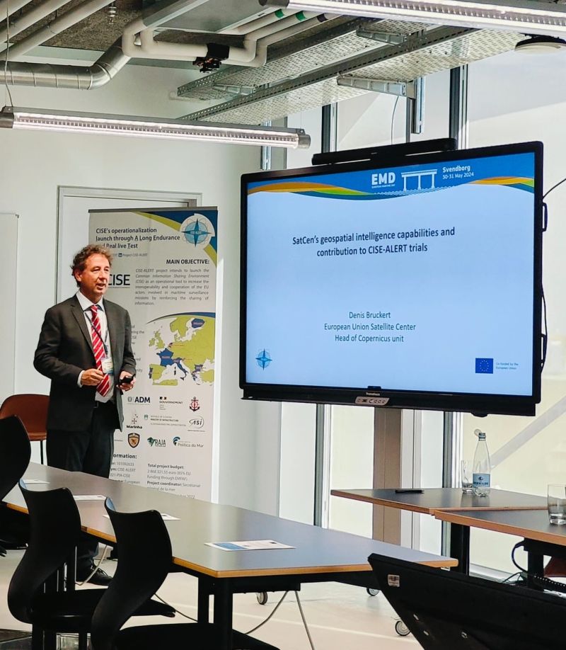 Project CISE-ALERT organized an interactive CISE Workshop “CISE-ALERT: towards CISE’s operationalization” during the European Maritime Day 2024